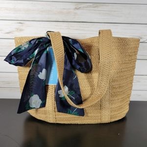 Dapper James Straw Tote bag Fabfitfun!
